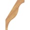 Ekena Millwork 3 1/2"W x 14"D x 22"H Funston Smooth Knee Brace, Western Red Cedar BRC04X14X22FST00SWR - alternate 4